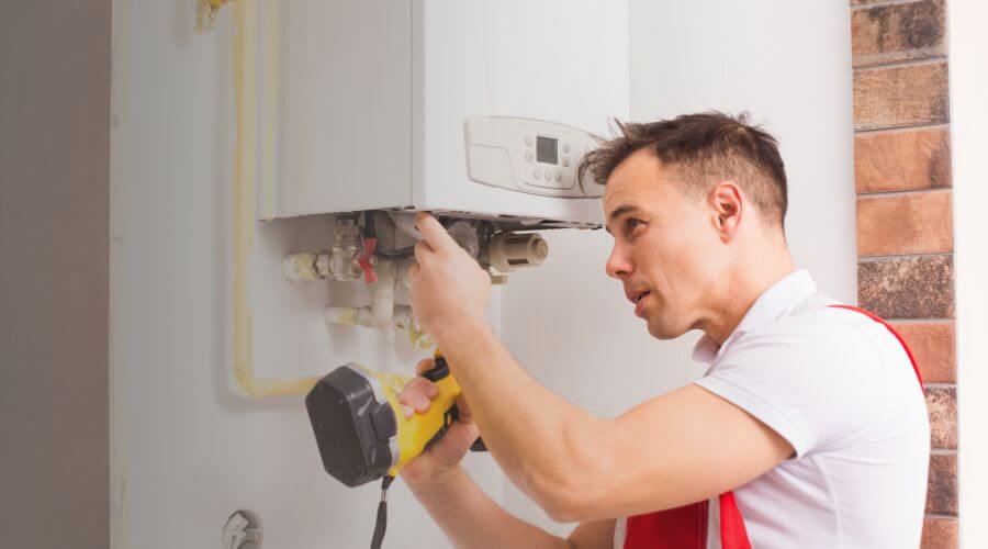 Local tankless water heater installation in Tatums, OK